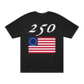 250 Betsy Ross Flag Tee — Historic American Patriot T-Shirt