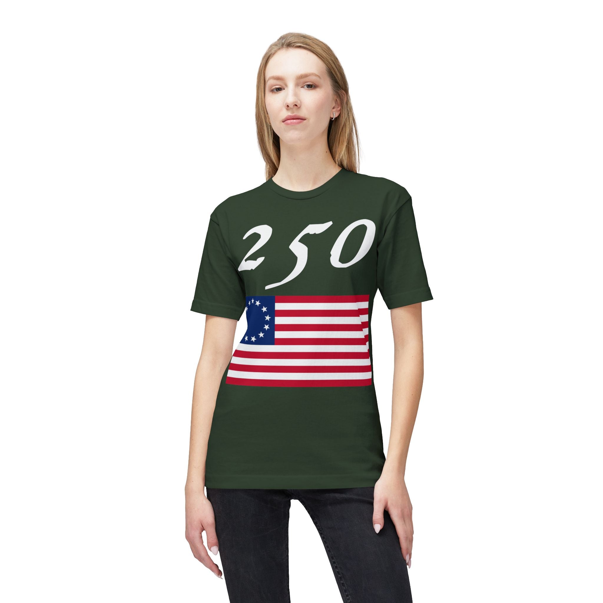 Betsy Ross Flag with 250