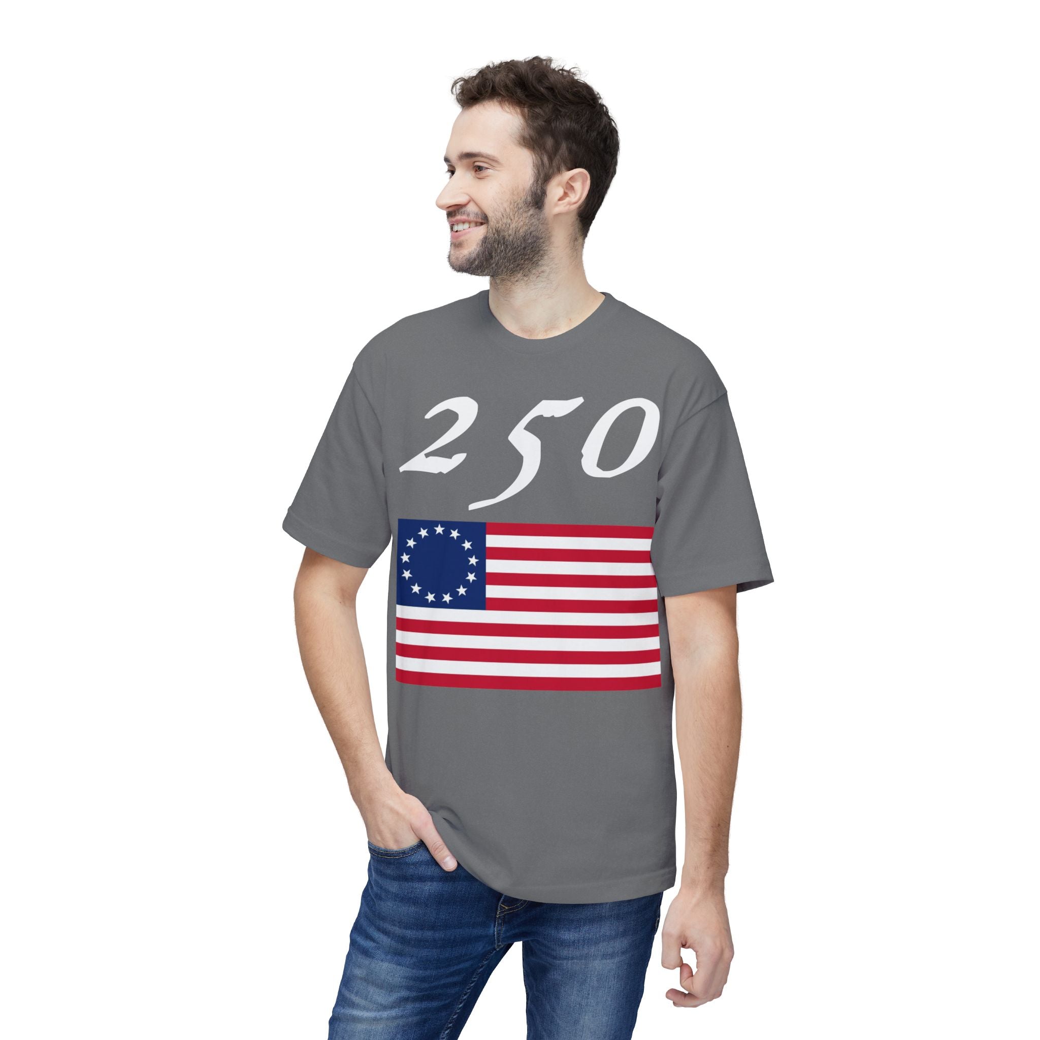 Betsy Ross Flag with 250