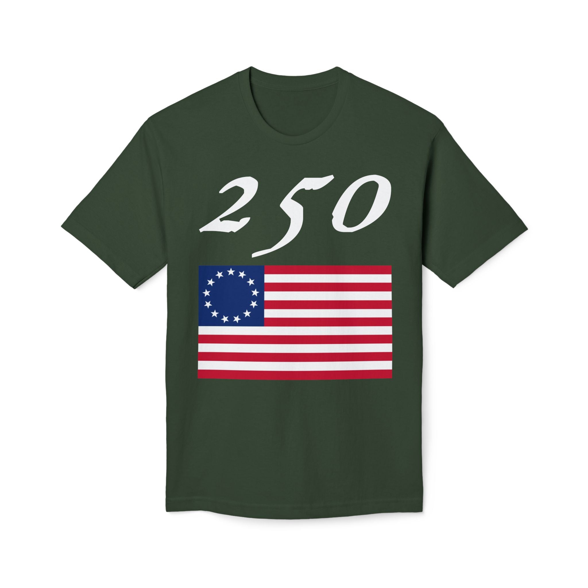Betsy Ross Flag with 250