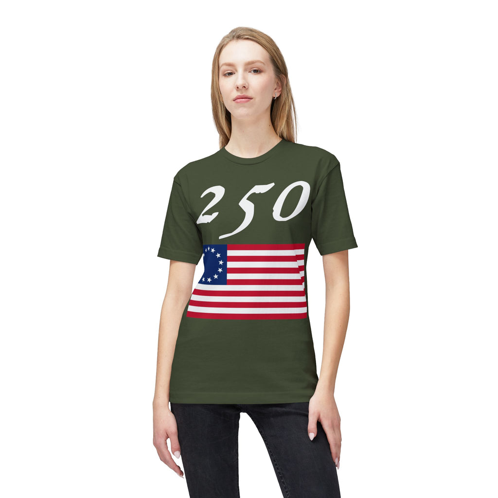 Betsy Ross Flag with 250