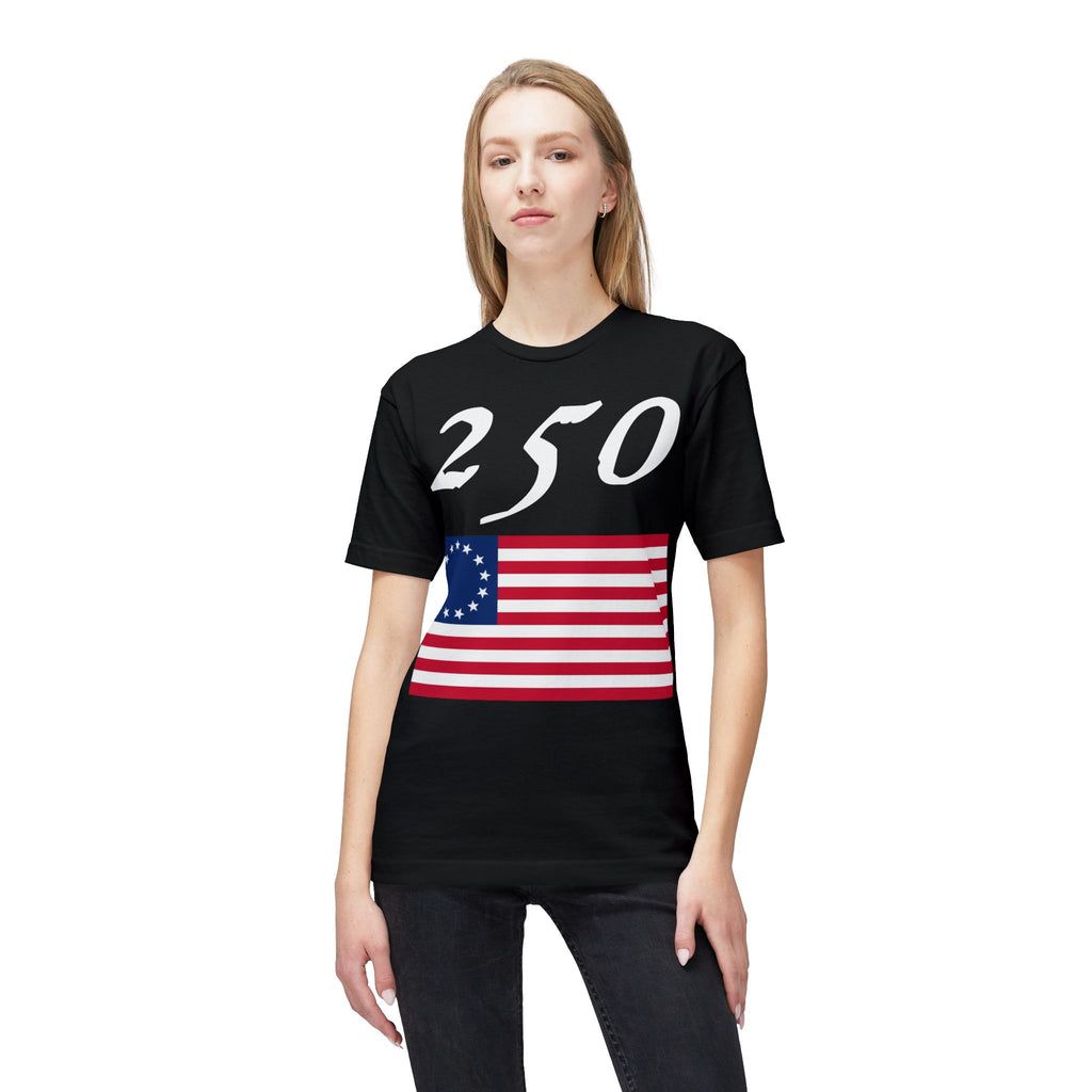 Betsy Ross Flag with 250